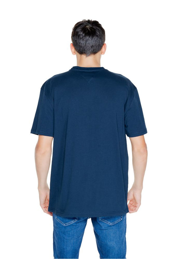 Tommy Hilfiger Jeans Blue Cotton Rigenerato T-Shirt