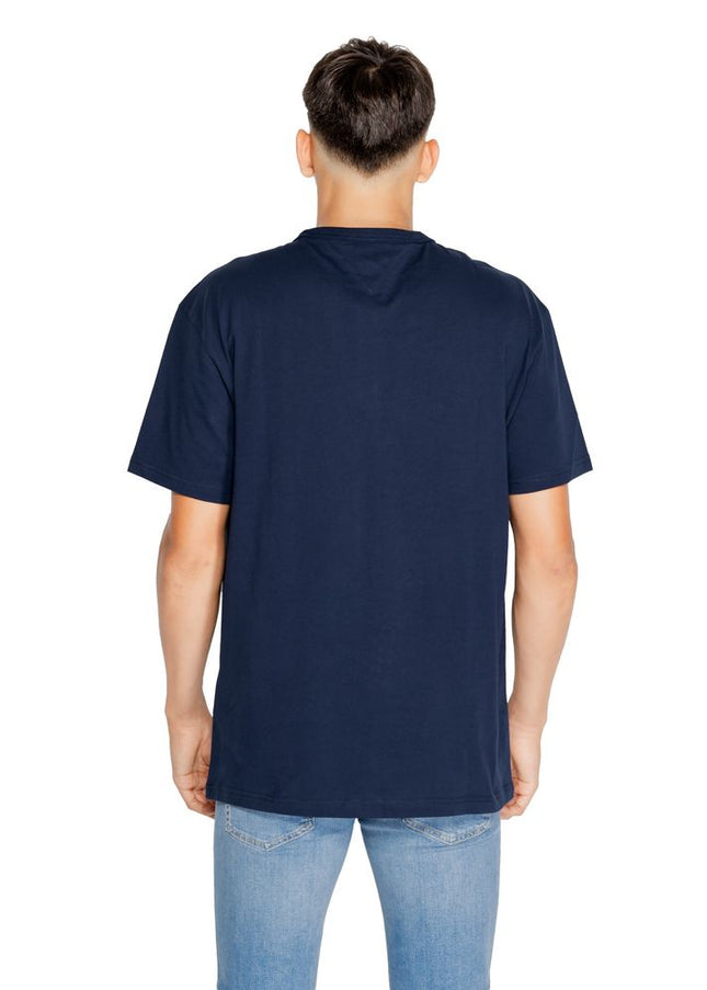 Tommy Hilfiger Jeans Blue Cotton Rigenerato T-Shirt