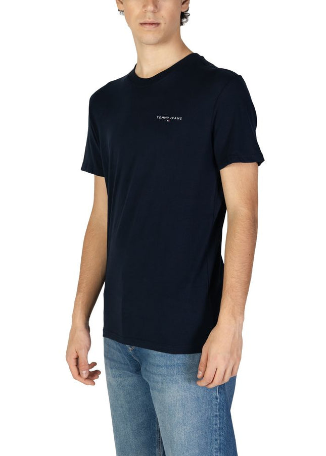 Tommy Hilfiger Jeans Blue Cotton Rigenerato T-Shirt