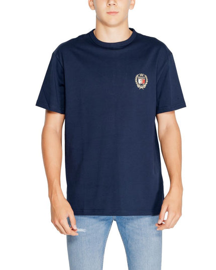 Tommy Hilfiger Jeans Blue Cotton Rigenerato T-Shirt