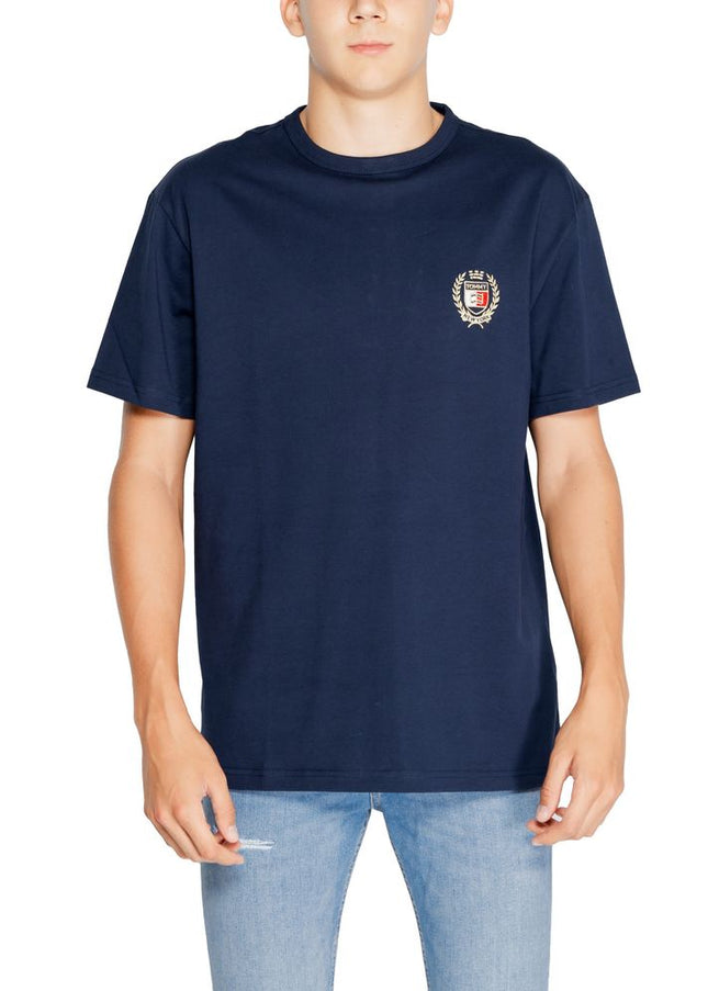 Tommy Hilfiger Jeans Blue Cotton Rigenerato T-Shirt