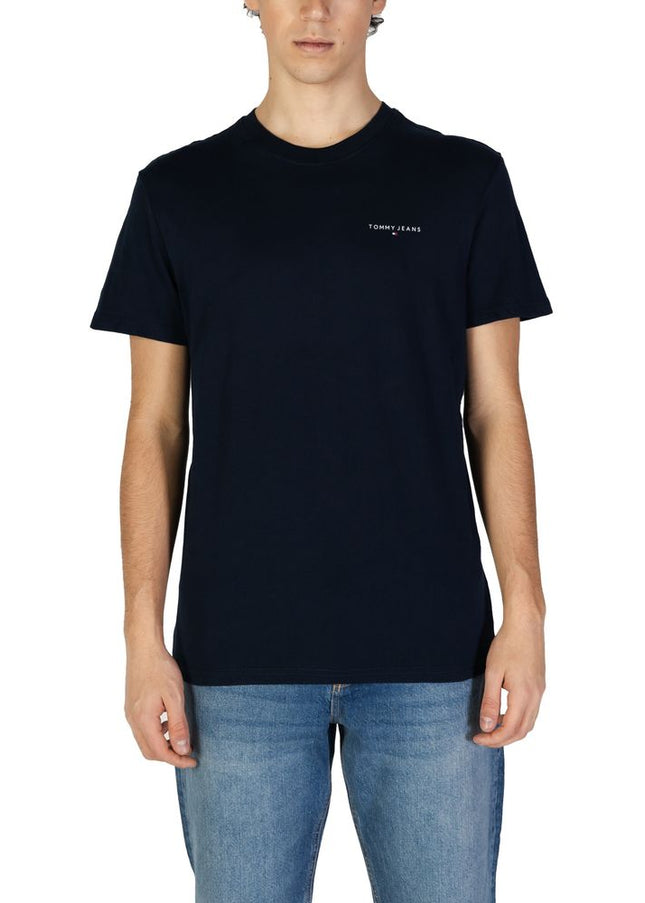 Tommy Hilfiger Jeans Blue Cotton Rigenerato T-Shirt