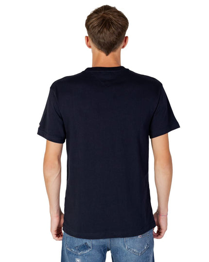 Tommy Hilfiger Jeans Blue Cotton T-Shirt