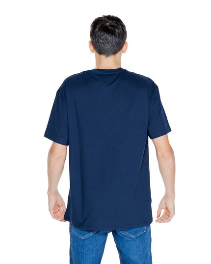 Tommy Hilfiger Jeans Blue Cotton T-Shirt