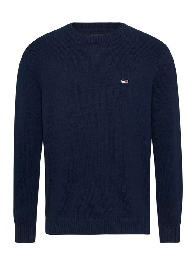 Tommy Hilfiger Jeans Blue Organic Cotton Sweater