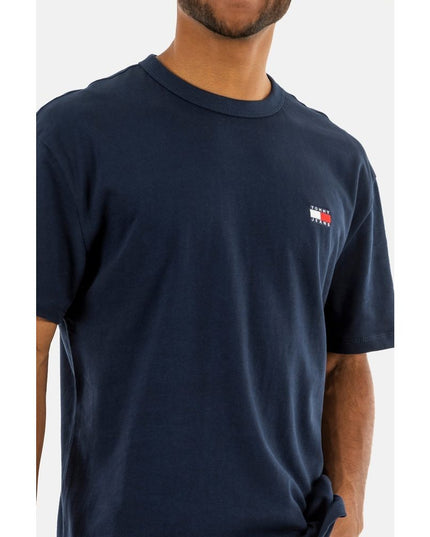 Tommy Hilfiger Jeans Blue Organic Cotton T-Shirt