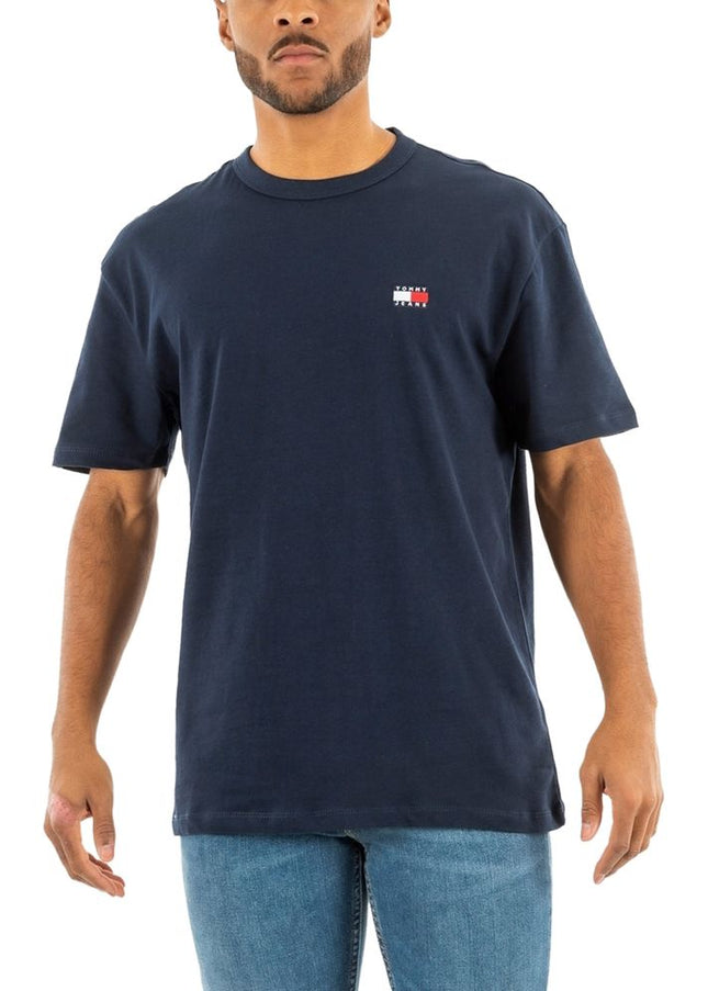 Tommy Hilfiger Jeans Blue Organic Cotton T-Shirt