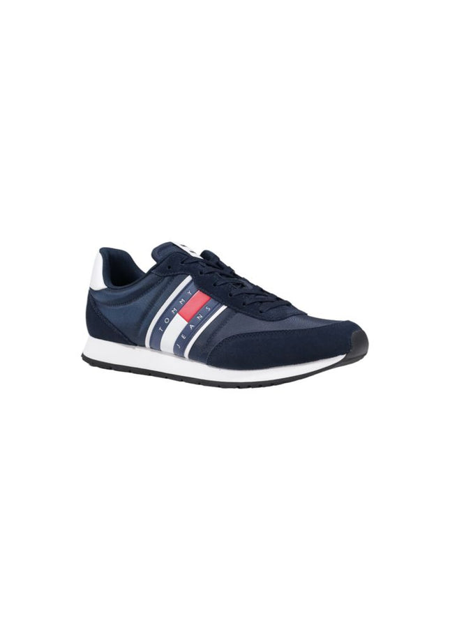 Tommy Hilfiger Jeans Blue Recycled Polyester Sneaker