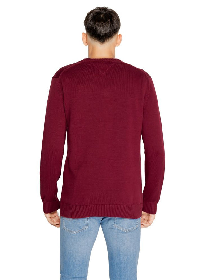 Tommy Hilfiger Jeans Bordeaux Organic Cotton Sweater