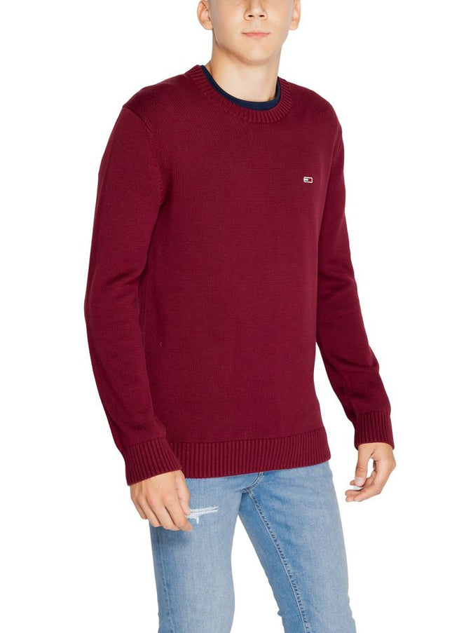 Tommy Hilfiger Jeans Bordeaux Organic Cotton Sweater