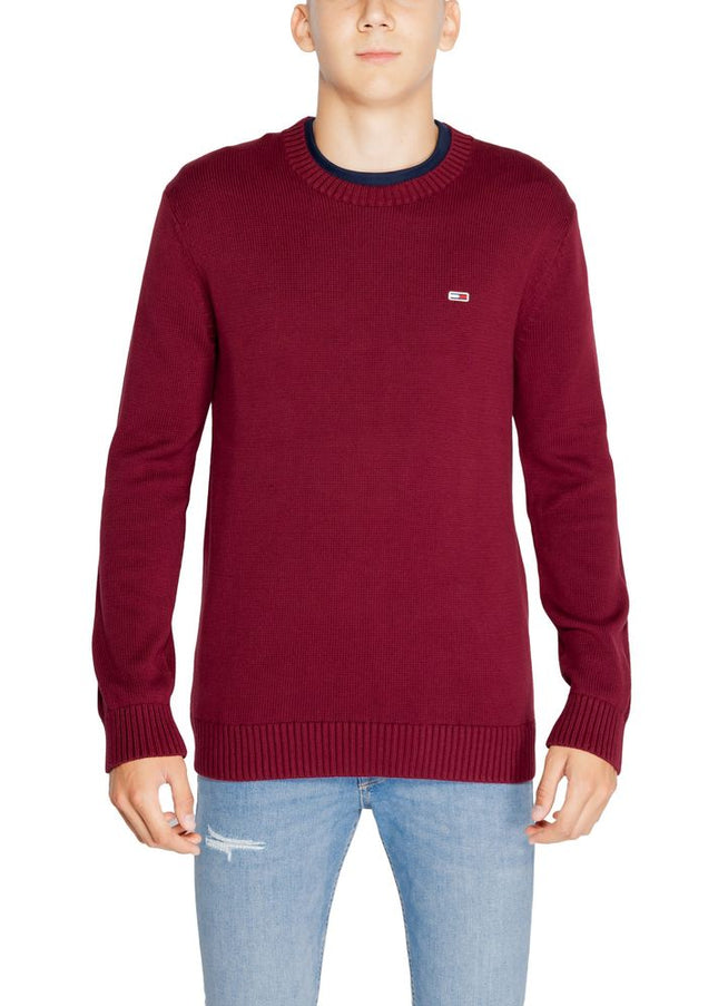 Tommy Hilfiger Jeans Bordeaux Organic Cotton Sweater