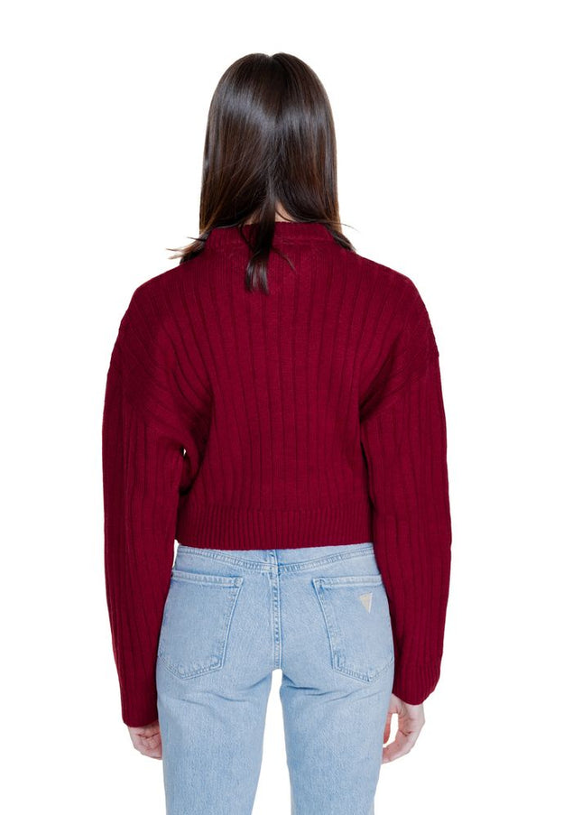 Tommy Hilfiger Jeans Bordeaux Recycled Polyester Sweater