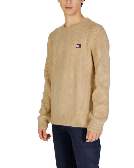 Tommy Hilfiger Jeans Gold Acrylic Sweater