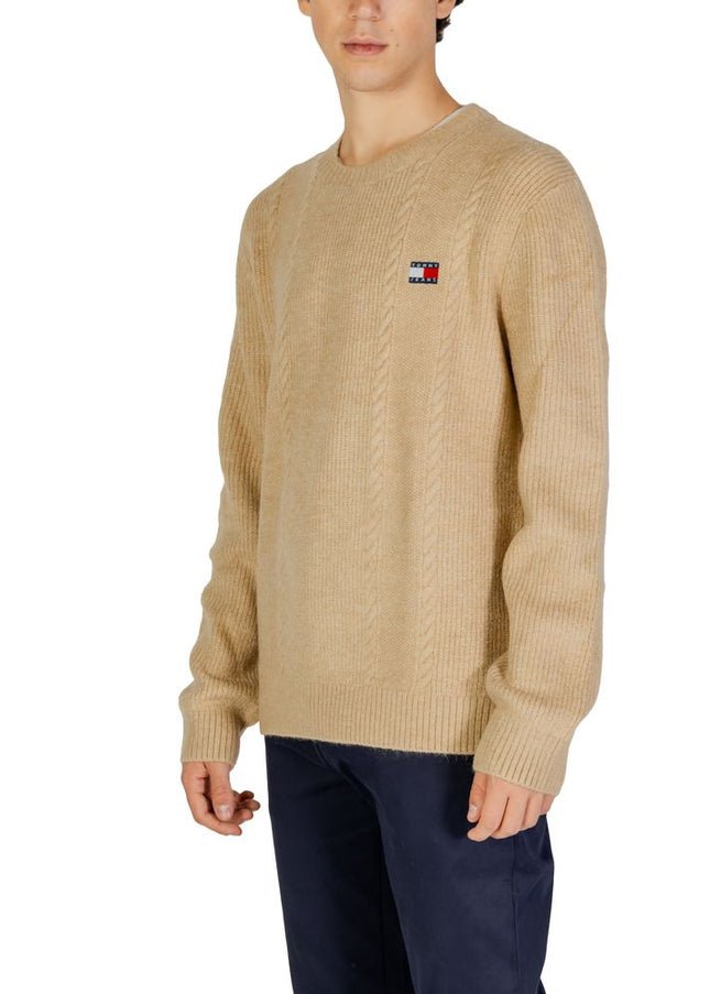 Tommy Hilfiger Jeans Gold Acrylic Sweater