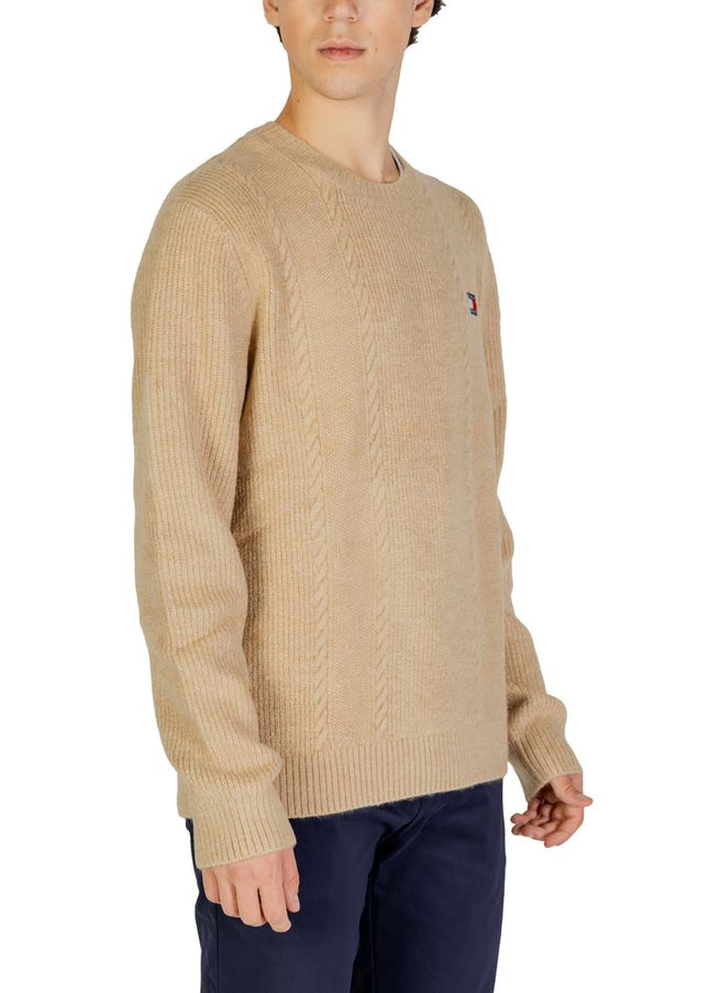 Tommy Hilfiger Jeans Gold Acrylic Sweater