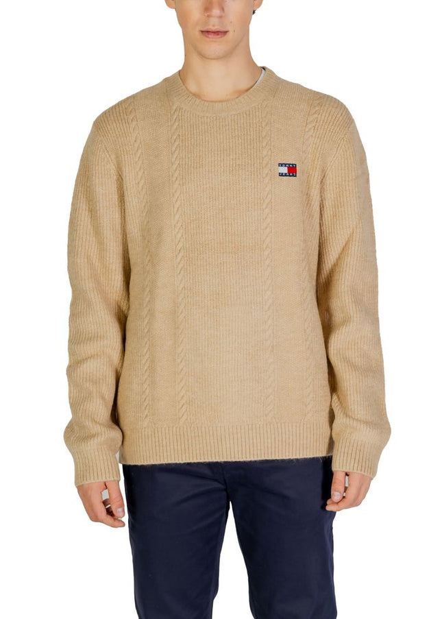 Tommy Hilfiger Jeans Gold Acrylic Sweater