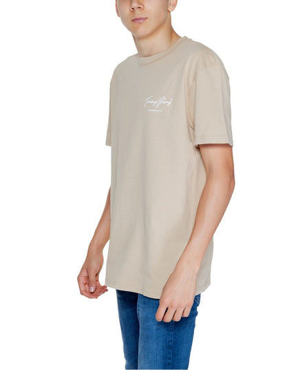 Tommy Hilfiger Jeans Gold Cotton T-Shirt