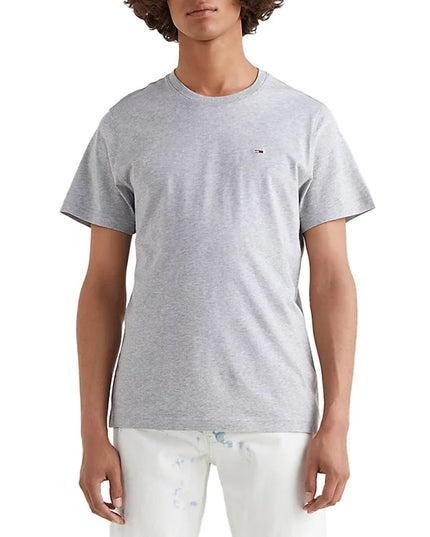 Tommy Hilfiger Jeans Gray Cotton T-Shirt