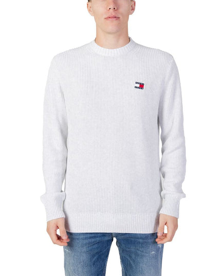 Tommy Hilfiger Jeans Gray Organic Cotton Sweater