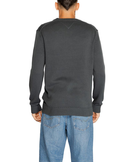 Tommy Hilfiger Jeans Gray Organic Cotton Sweater