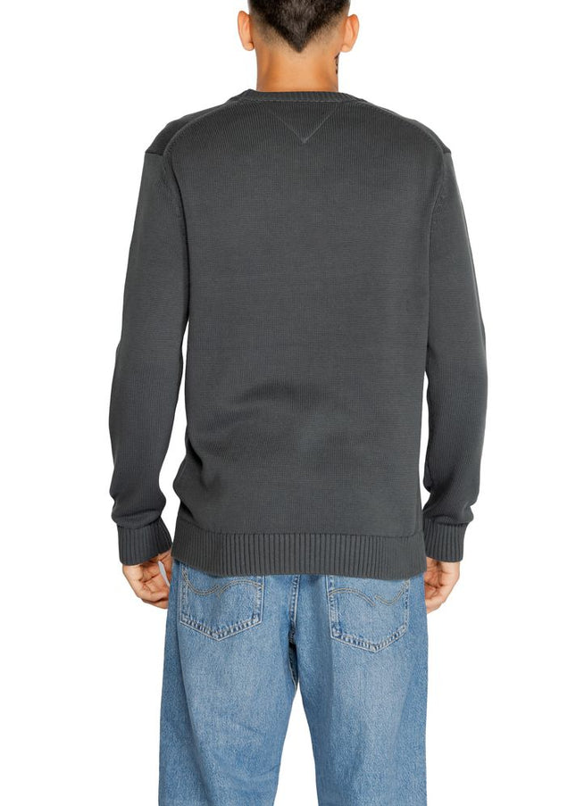 Tommy Hilfiger Jeans Gray Organic Cotton Sweater