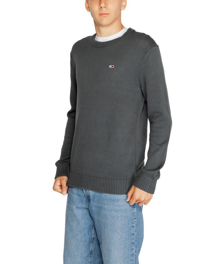 Tommy Hilfiger Jeans Gray Organic Cotton Sweater