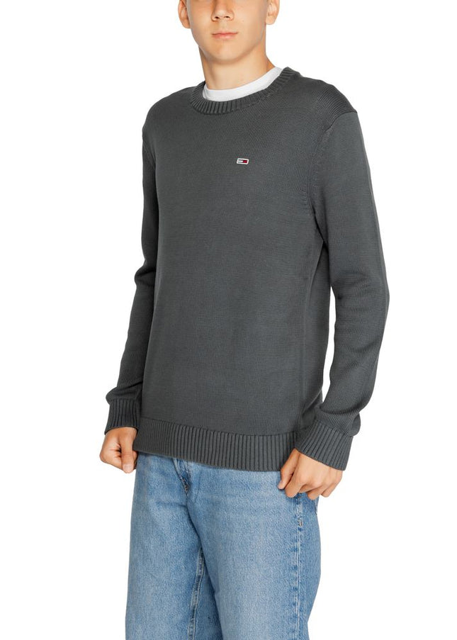 Tommy Hilfiger Jeans Gray Organic Cotton Sweater