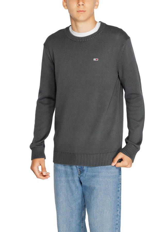 Tommy Hilfiger Jeans Gray Organic Cotton Sweater