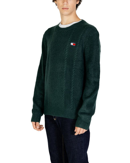 Tommy Hilfiger Jeans Green Acrylic Sweater