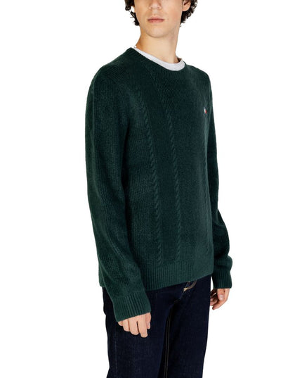 Tommy Hilfiger Jeans Green Acrylic Sweater