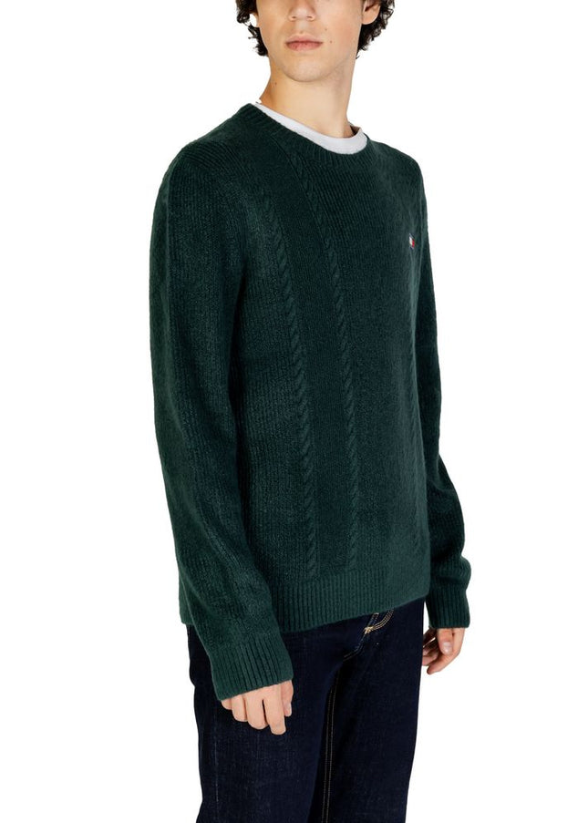 Tommy Hilfiger Jeans Green Acrylic Sweater