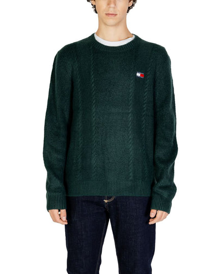 Tommy Hilfiger Jeans Green Acrylic Sweater