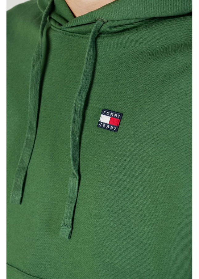 Tommy Hilfiger Jeans Green Cotton Sweater