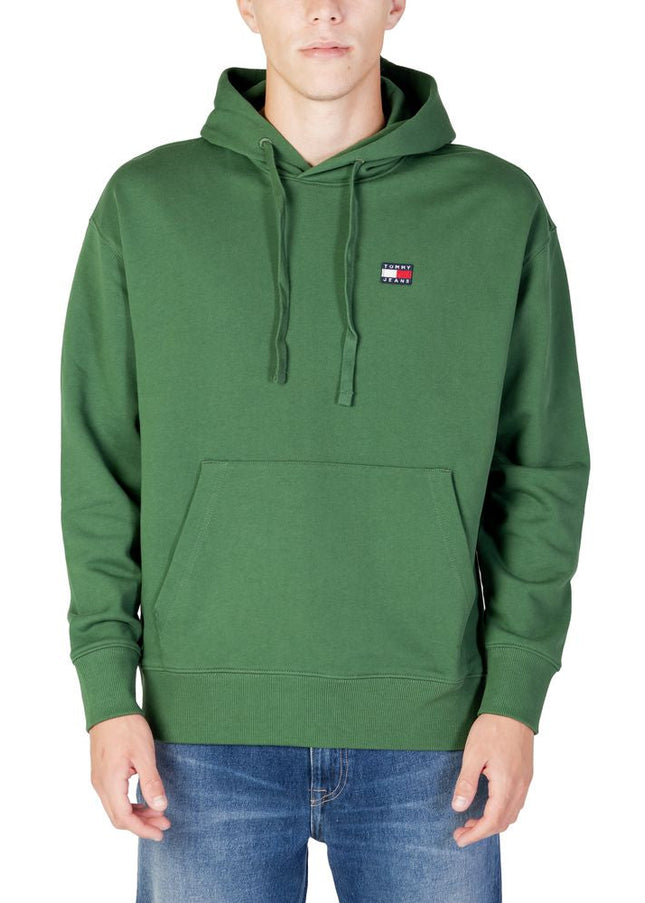 Tommy Hilfiger Jeans Green Cotton Sweater