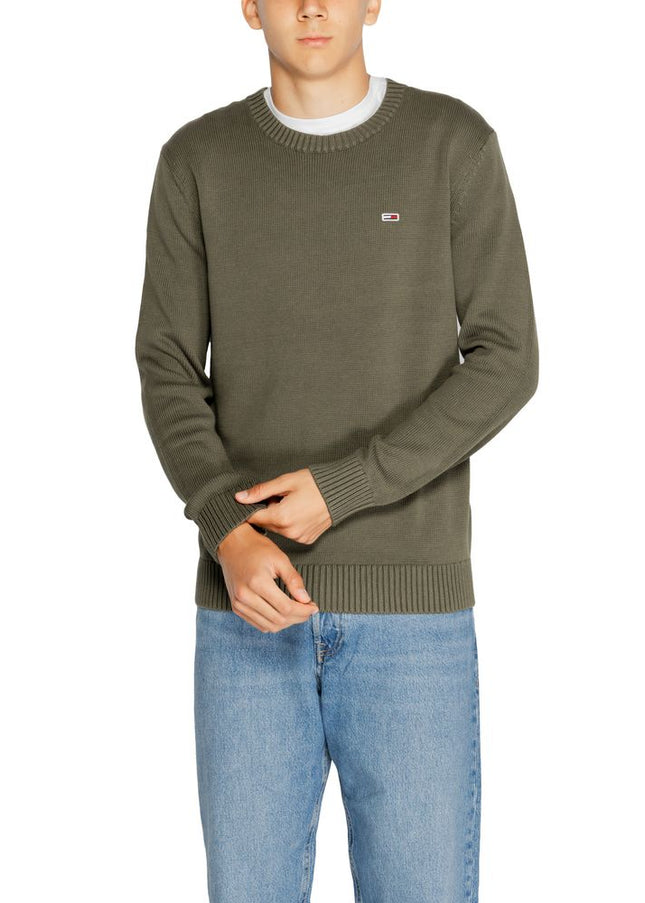 Tommy Hilfiger Jeans Green Organic Cotton Sweater