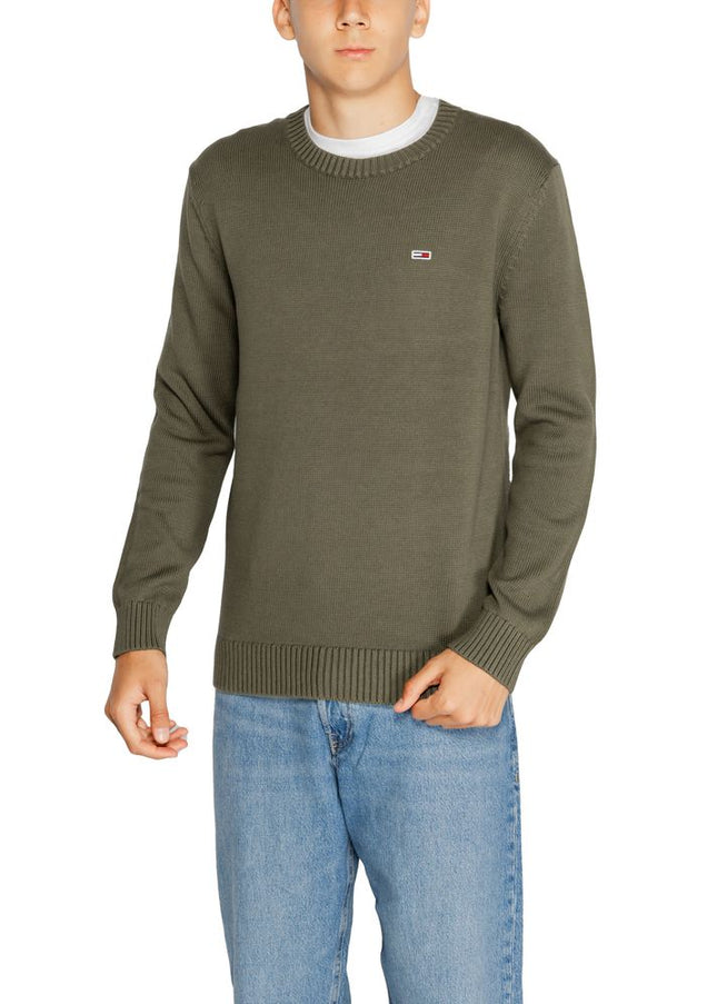 Tommy Hilfiger Jeans Green Organic Cotton Sweater