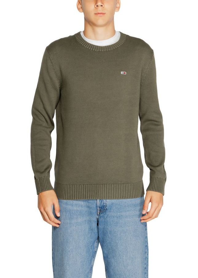 Tommy Hilfiger Jeans Green Organic Cotton Sweater