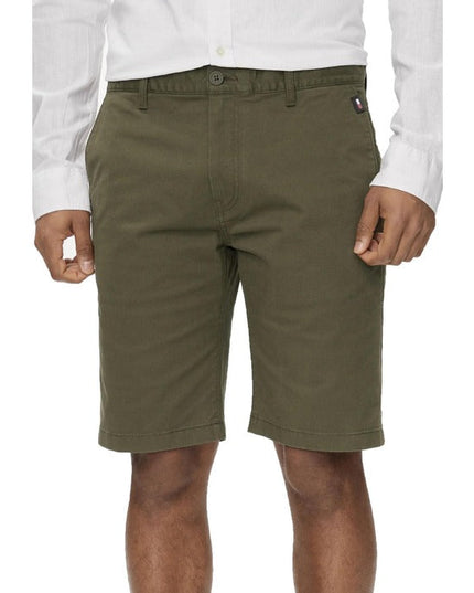 Tommy Hilfiger Jeans Men Shorts-Clothing Shorts-Tommy Hilfiger Jeans-green-W36-Urbanheer