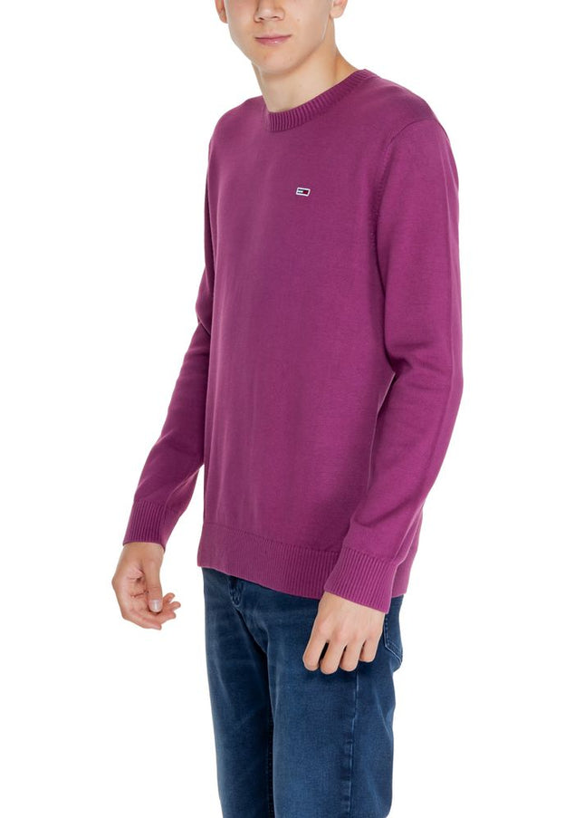 Tommy Hilfiger Jeans Purple Organic Cotton Sweater