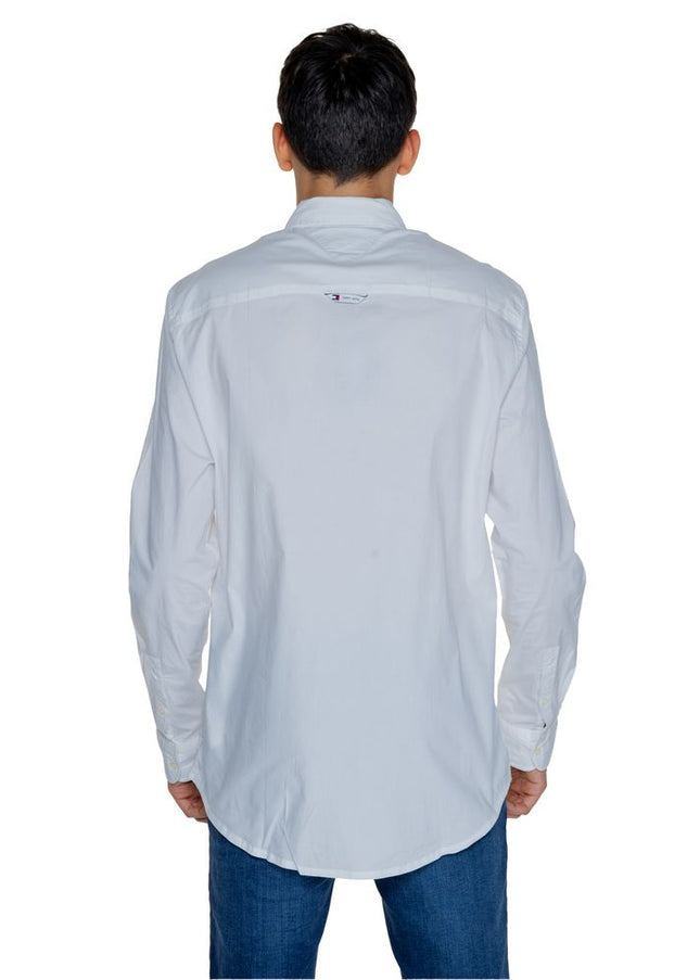 Tommy Hilfiger Jeans White Cotton Shirt