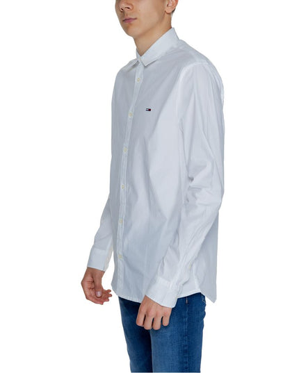 Tommy Hilfiger Jeans White Cotton Shirt