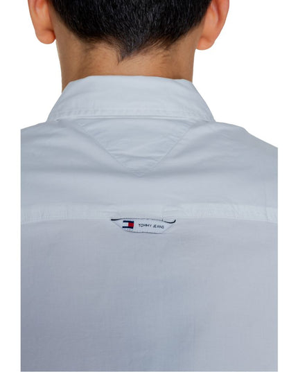 Tommy Hilfiger Jeans White Cotton Shirt