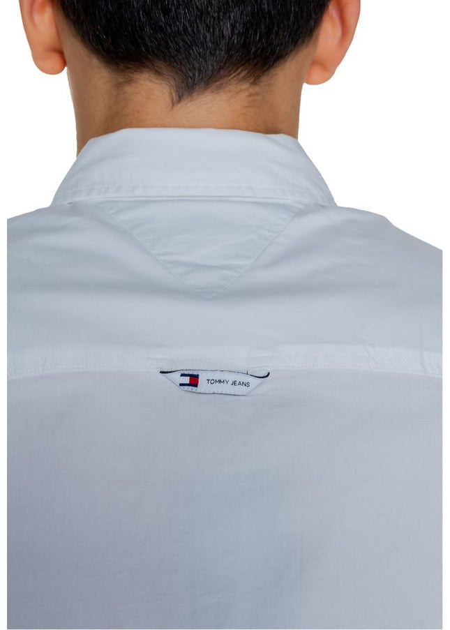 Tommy Hilfiger Jeans White Cotton Shirt