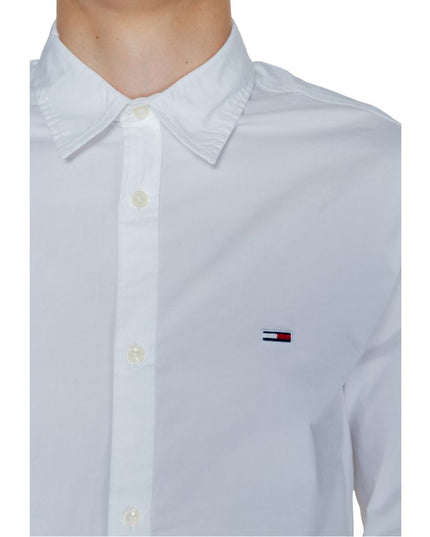 Tommy Hilfiger Jeans White Cotton Shirt