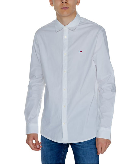 Tommy Hilfiger Jeans White Cotton Shirt