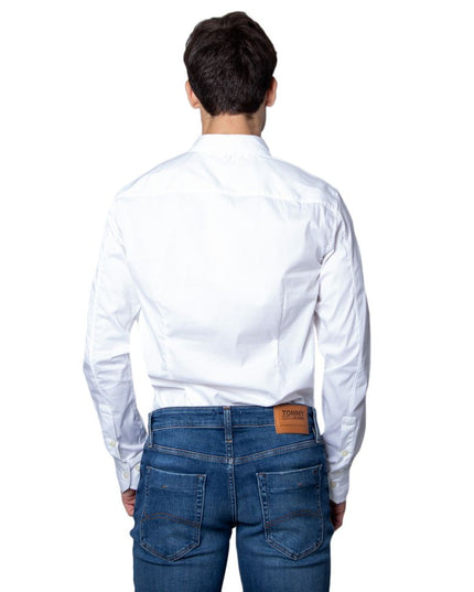 Tommy Hilfiger Jeans White Cotton Shirt