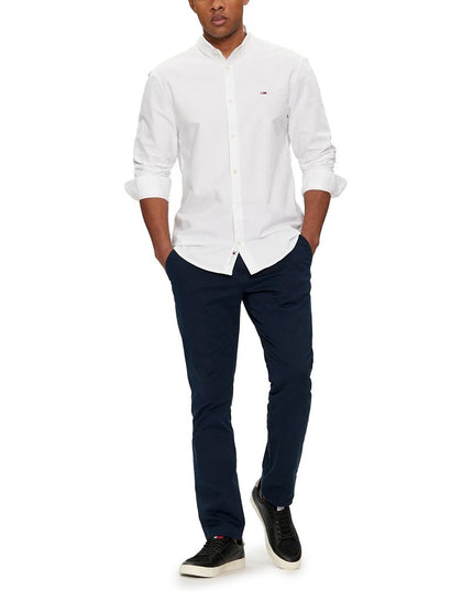 Tommy Hilfiger Jeans White Cotton Shirt