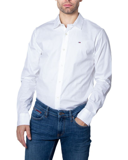 Tommy Hilfiger Jeans White Cotton Shirt