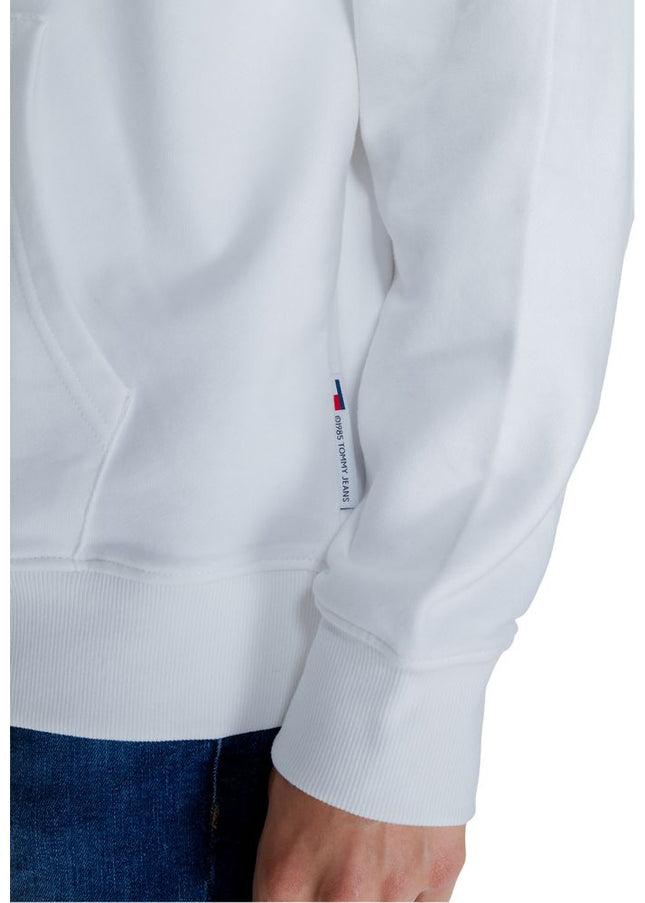 Tommy Hilfiger Jeans White Cotton Sweater