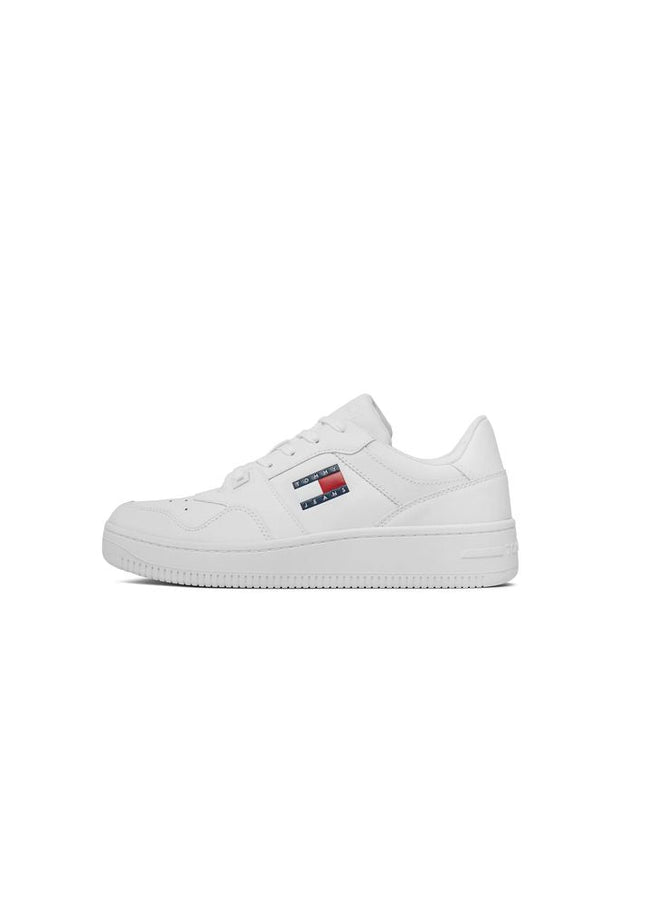 Tommy Hilfiger Jeans White Leather Sneaker